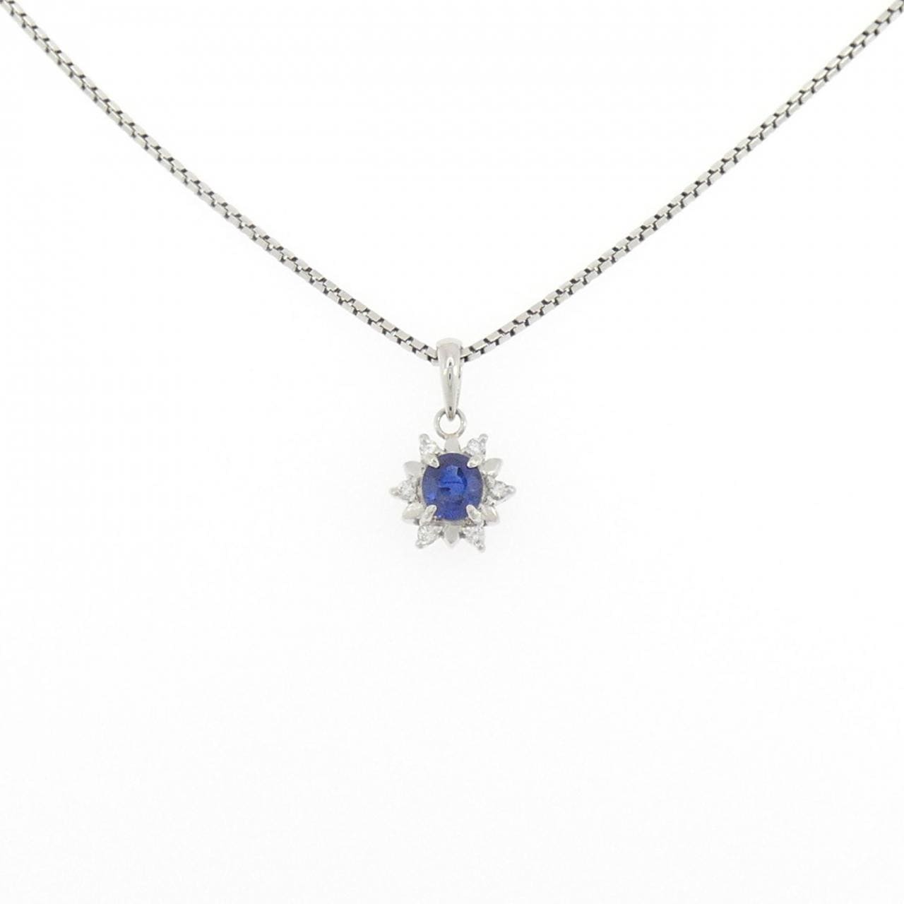 PT900/PT850 サファイヤ ネックレス 0.33CT