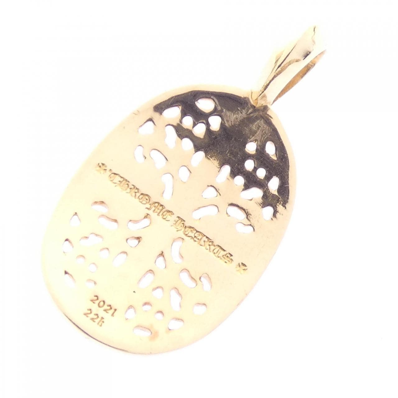 クロムハーツ CHROME HEARTS CLSC OVAL GLD 206192146GLDXXX001 ペンダント