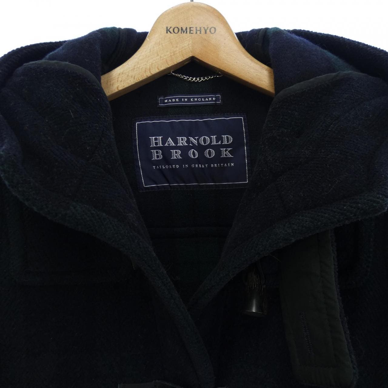 アーノルドブルック HARNOLD BROOK ダッフルコート ネイビー 紺 L