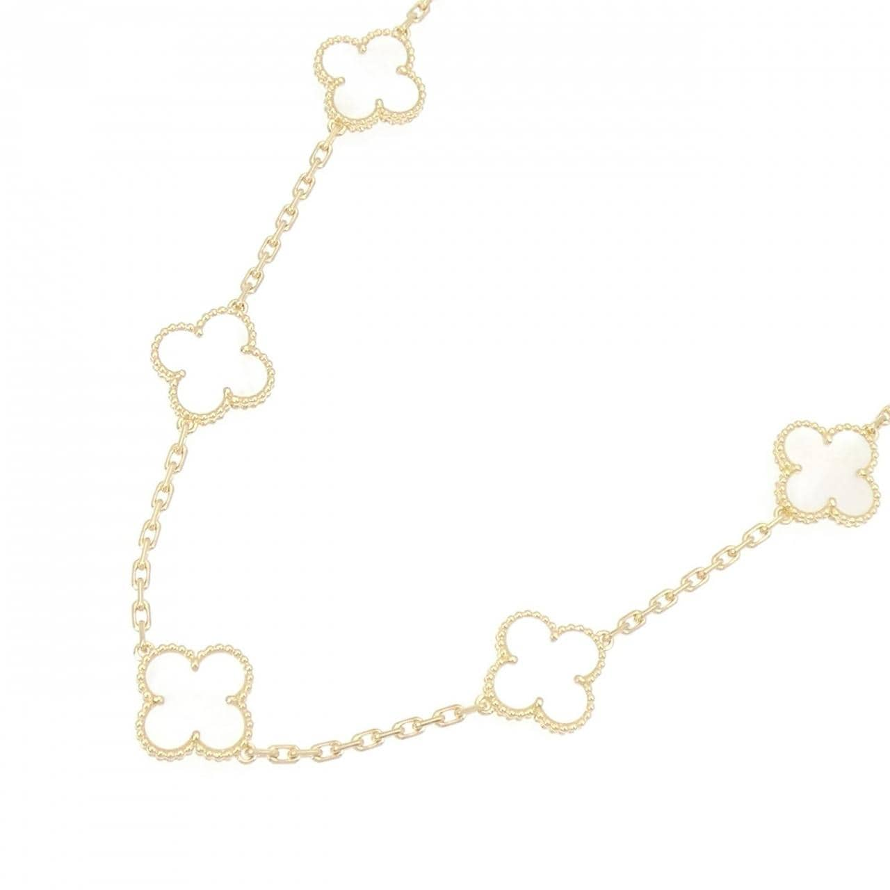 Van Cleef & Arpels vintage Alhambra 10 Motif项链