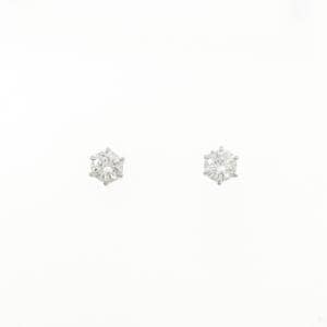 PT900 ダイヤモンド ピアス 0.290CT 0.300CT I-K SI2 VG-GOOD