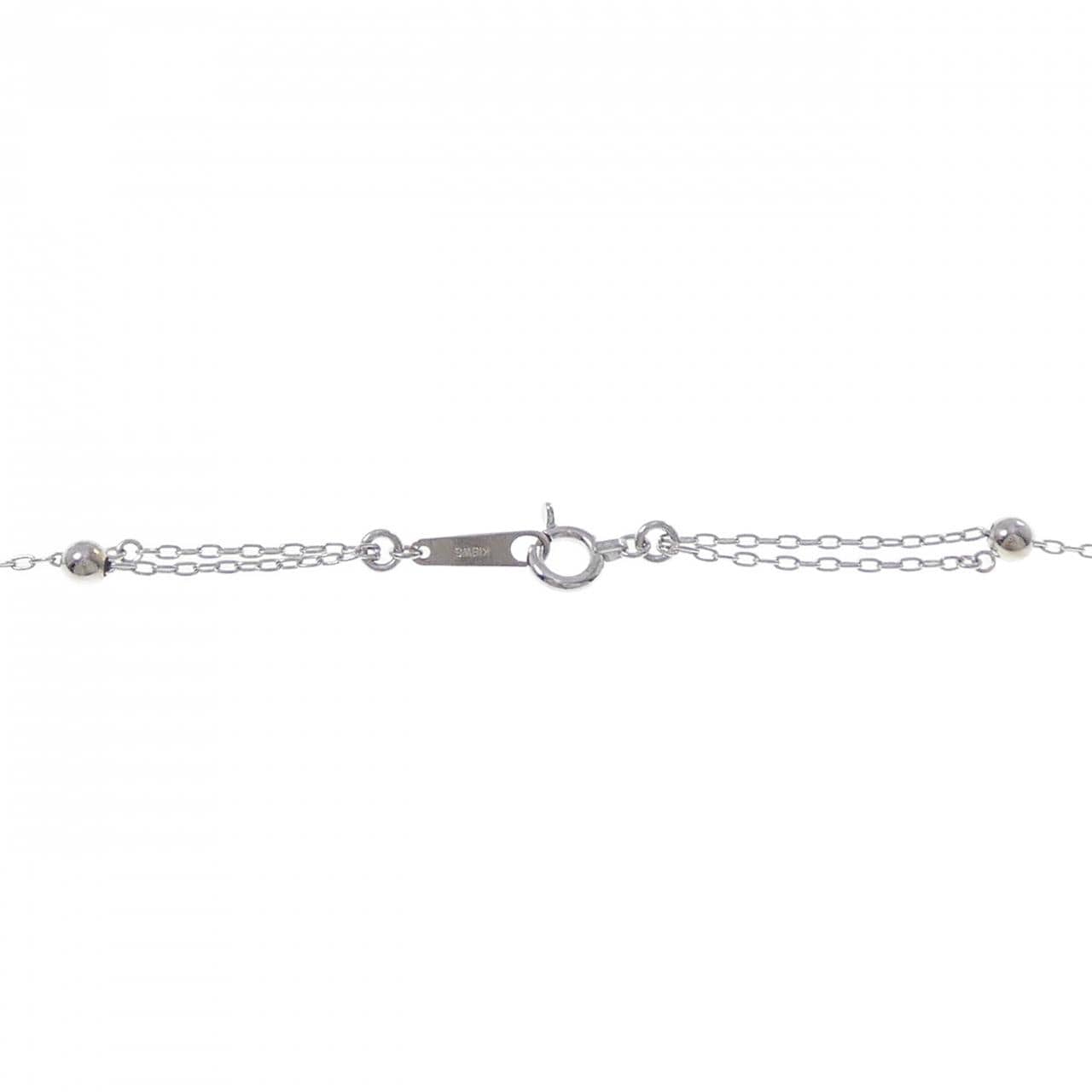 K18WG アコヤパール ネックレス