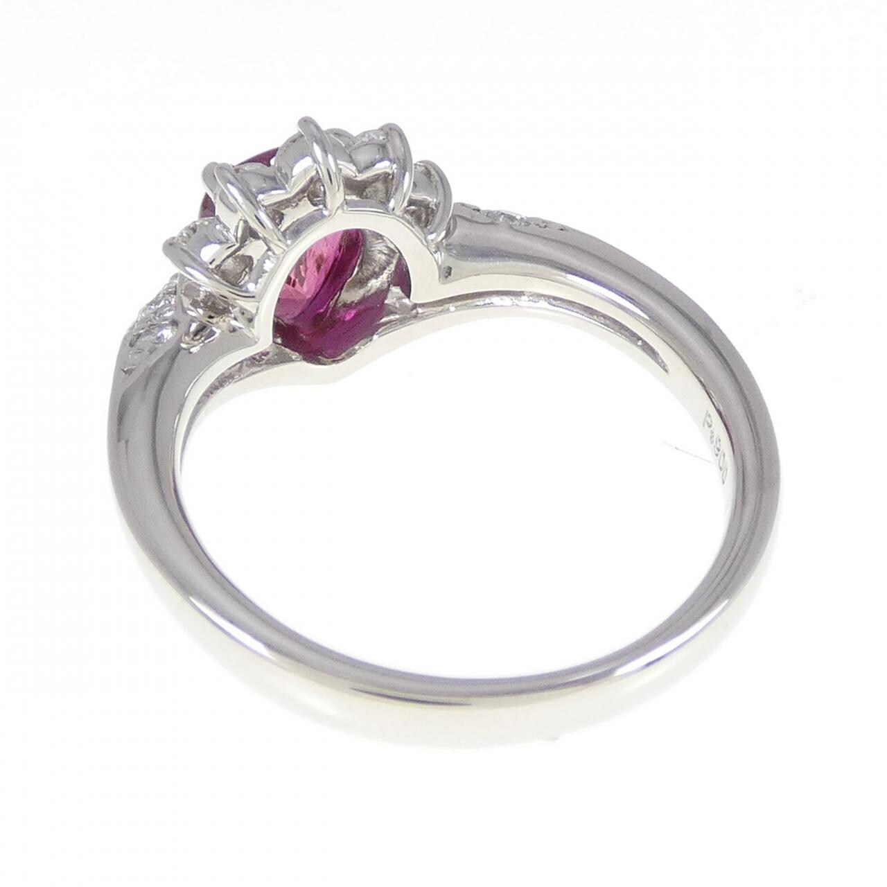 PT900 ルビー リング 1.10CT