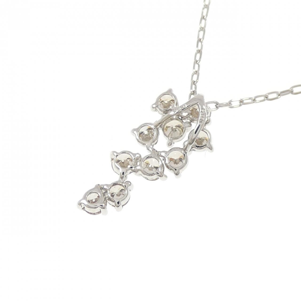 PT950/PT850 ダイヤモンド ネックレス 0.50CT