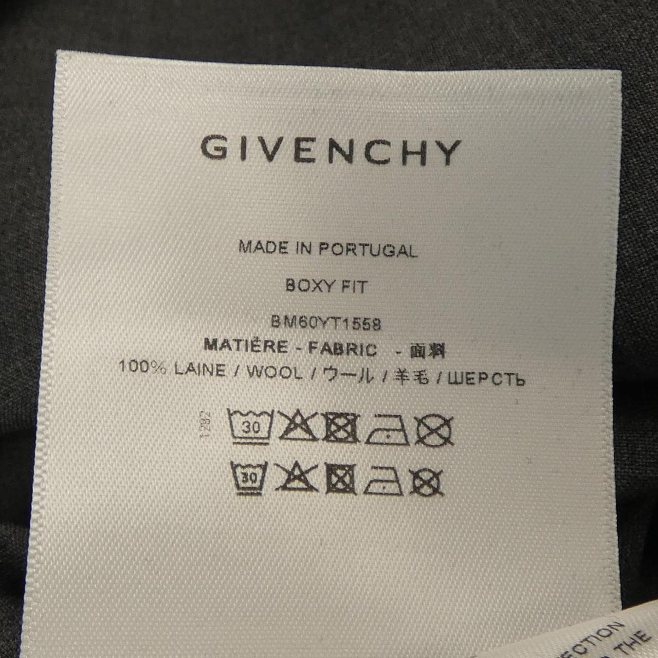 ジバンシー GIVENCHY BM60YT1558 ジャケット