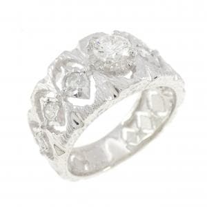 PT900 ダイヤモンド リング 0.381CT G SI1 Good