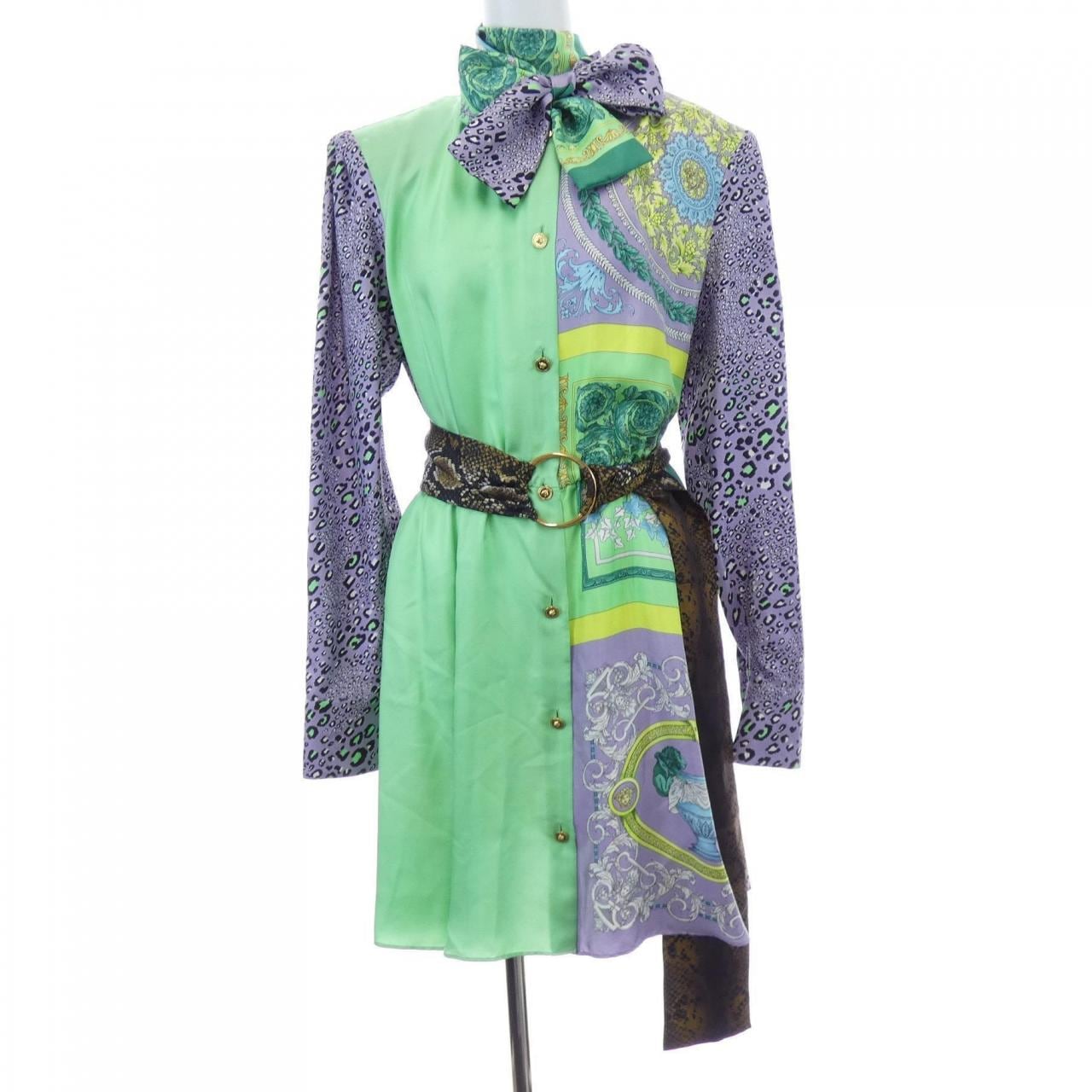 ヴェルサーチェ VERSACE A88495 ワンピース