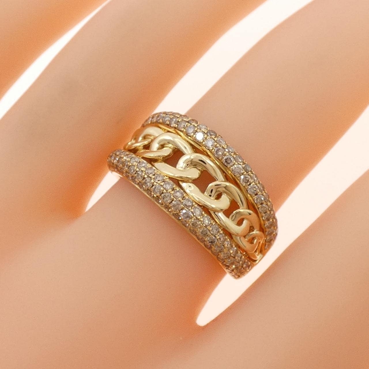 ジーエスティービー ダイヤモンド リング 0.90CT