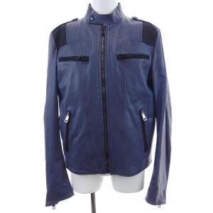 グッチ GUCCI 211658 XM725 レザーライダースジャケット