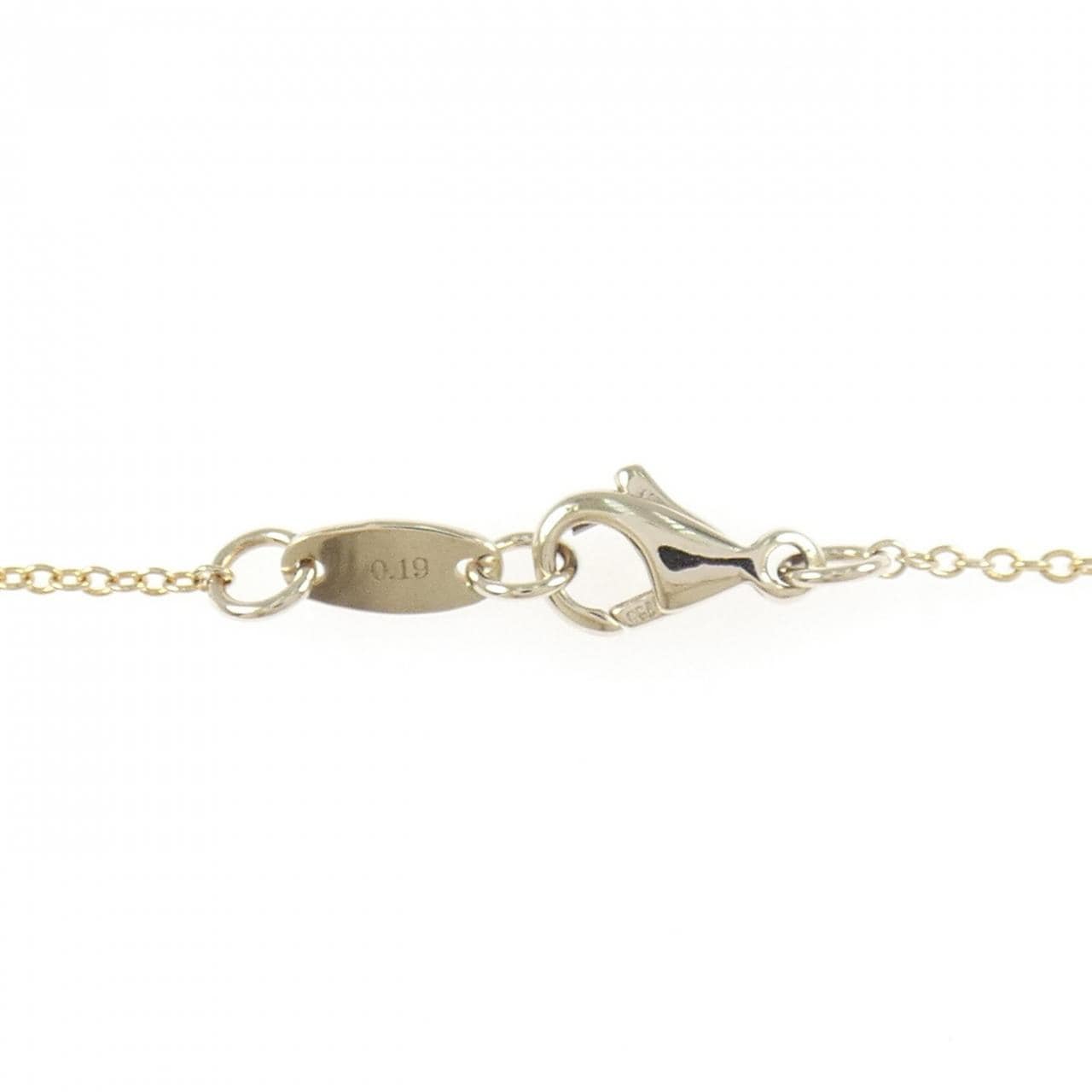 スタージュエリー ダイヤモンド ネックレス 0.19CT