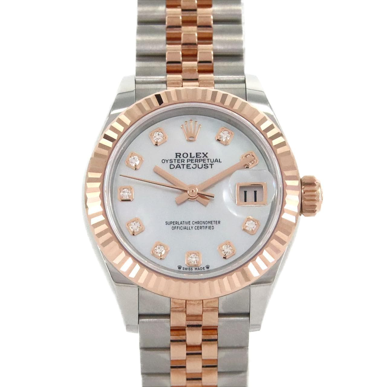 ロレックス デイトジャスト 279171NG SSxPG 自動巻 ランダム番