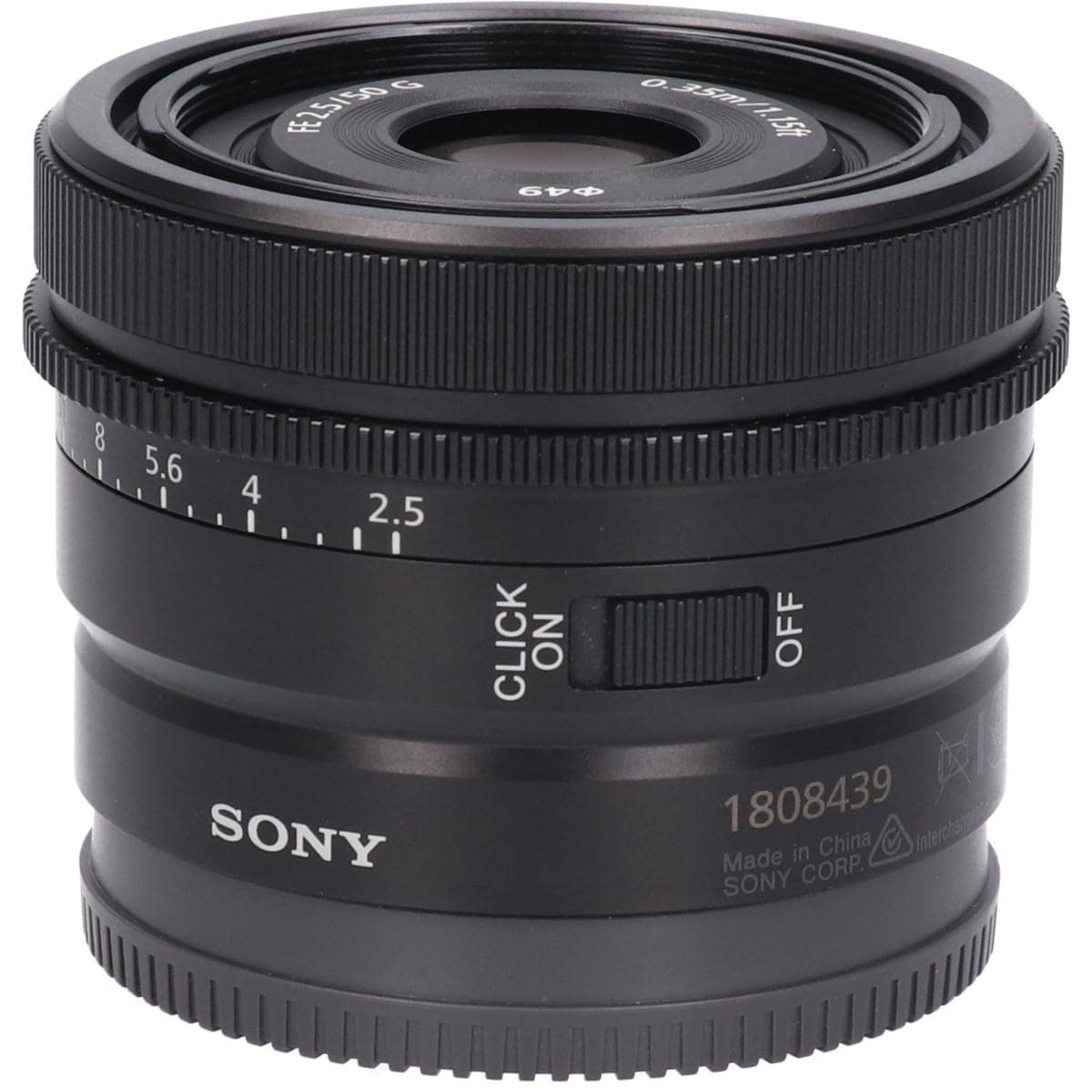 ＦＥ５０ｍｍ　Ｆ２．５Ｇ　（ＳＥＬ５０Ｆ２５Ｇ）