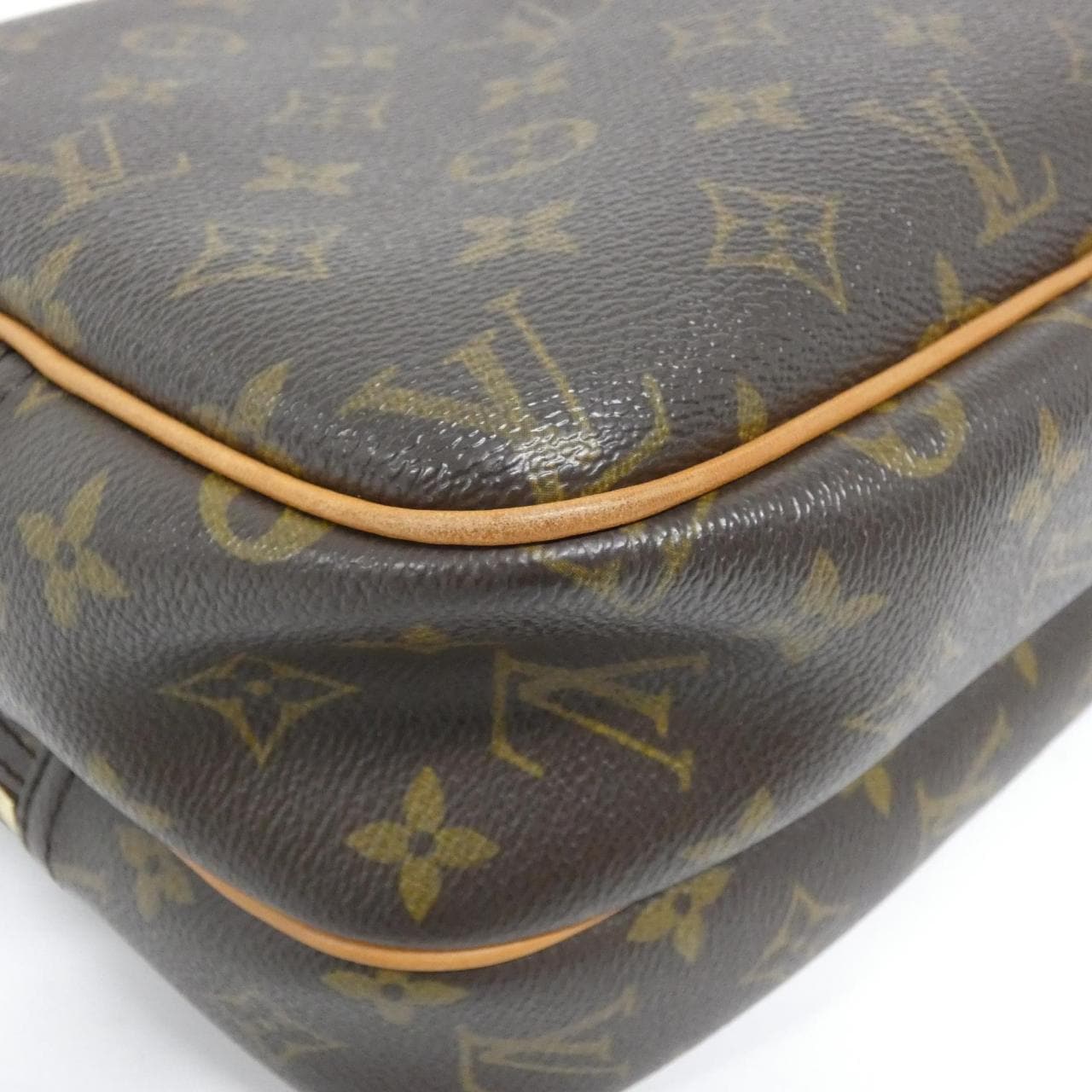 LOUIS VUITTON Monogram Reporter 28 公分 M45254 單肩包