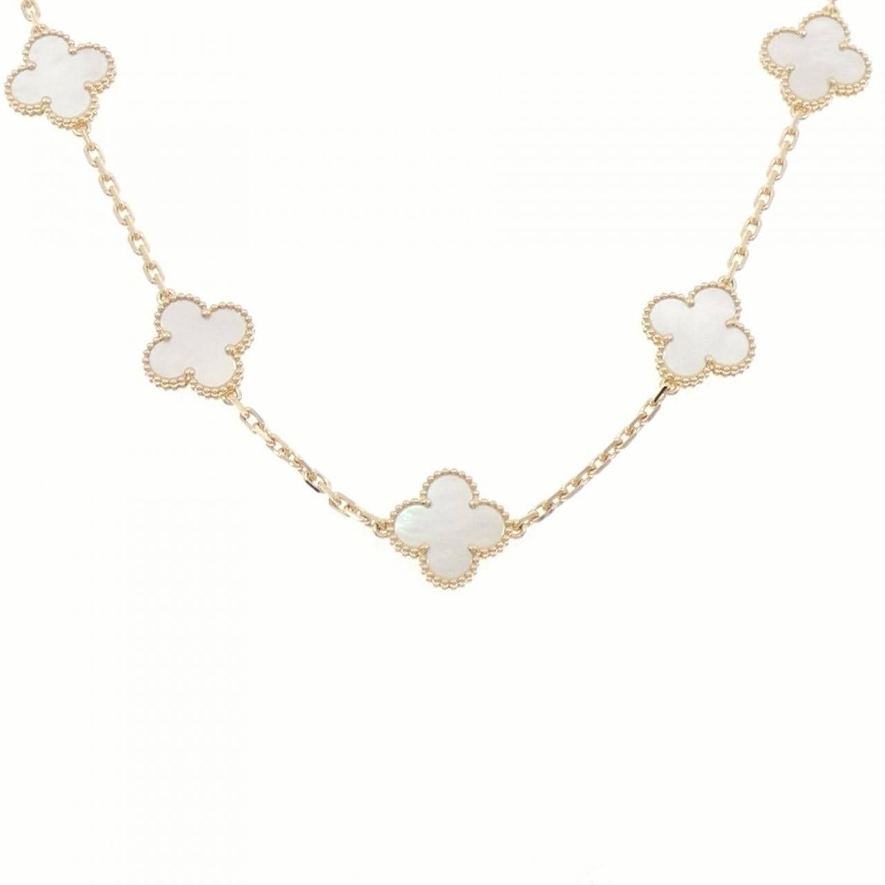 ヴァンクリーフ&アーペル ヴィンテージアルハンブラ 10モチーフ ネックレス