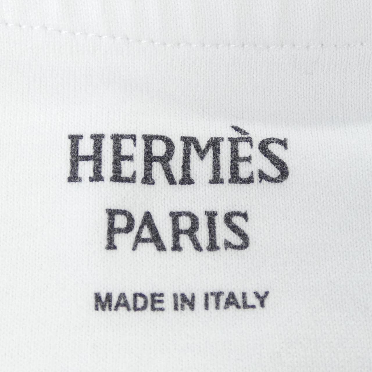 エルメス HERMES ドレス刺繍入りポケット 4E4515DA カットワンピース