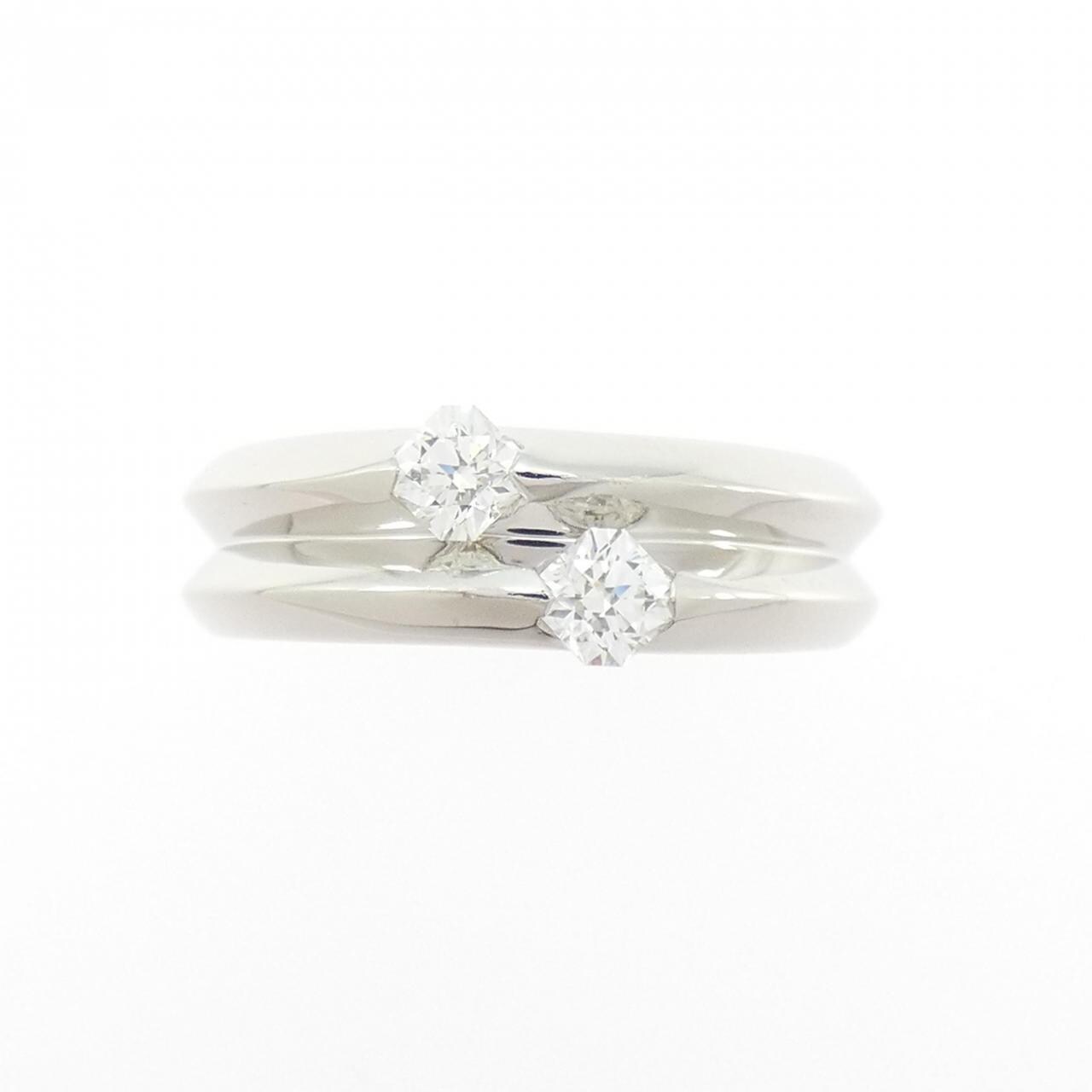 PT900鑽石戒指0.32克拉