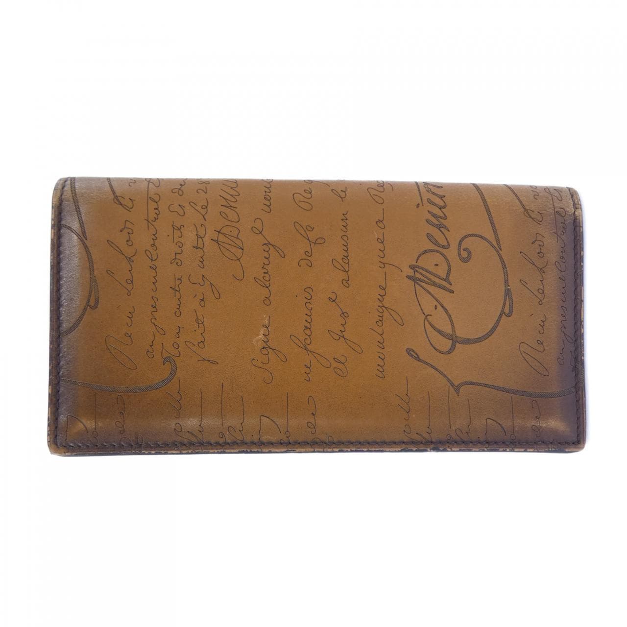 ベルルッティ Berluti サンタルスクリットレザージップロング WALLET
