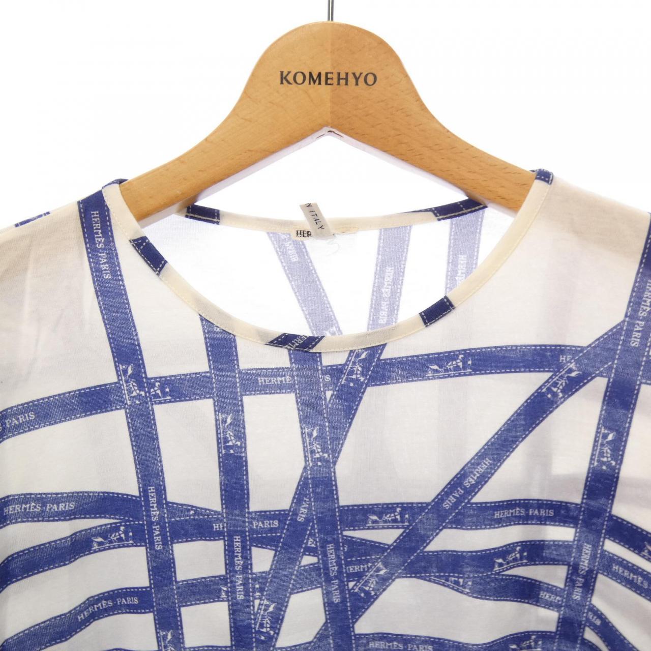 【ヴィンテージ】エルメス HERMES ボリュデュック Tシャツ