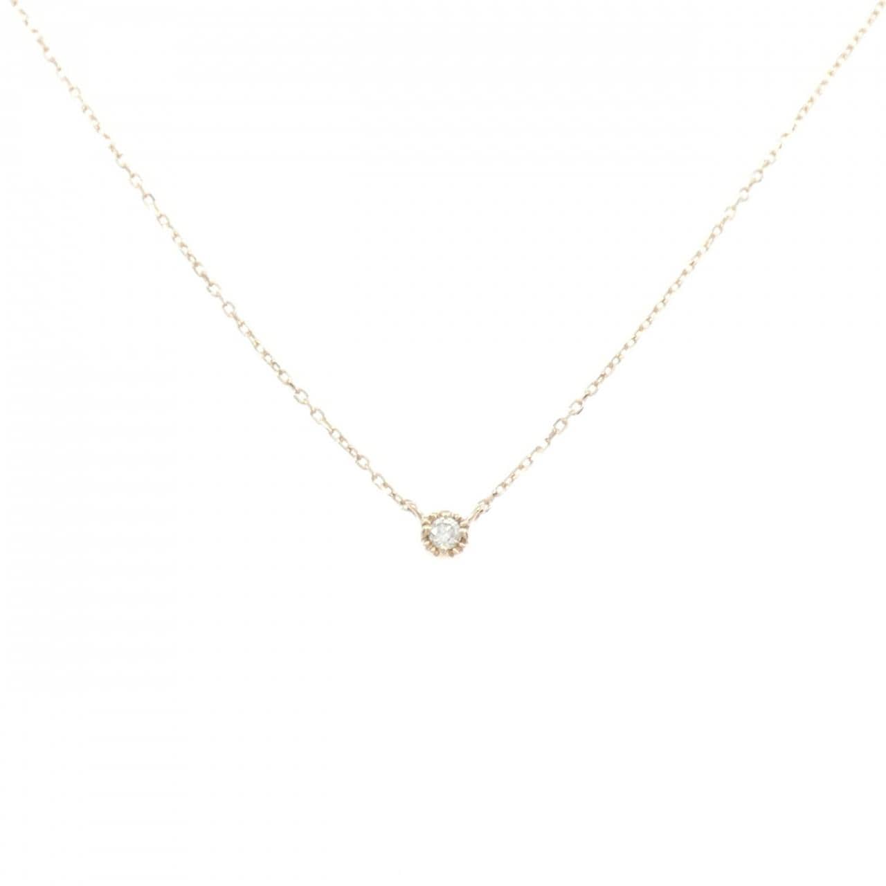 エテ ダイヤモンド ネックレス 0.02CT