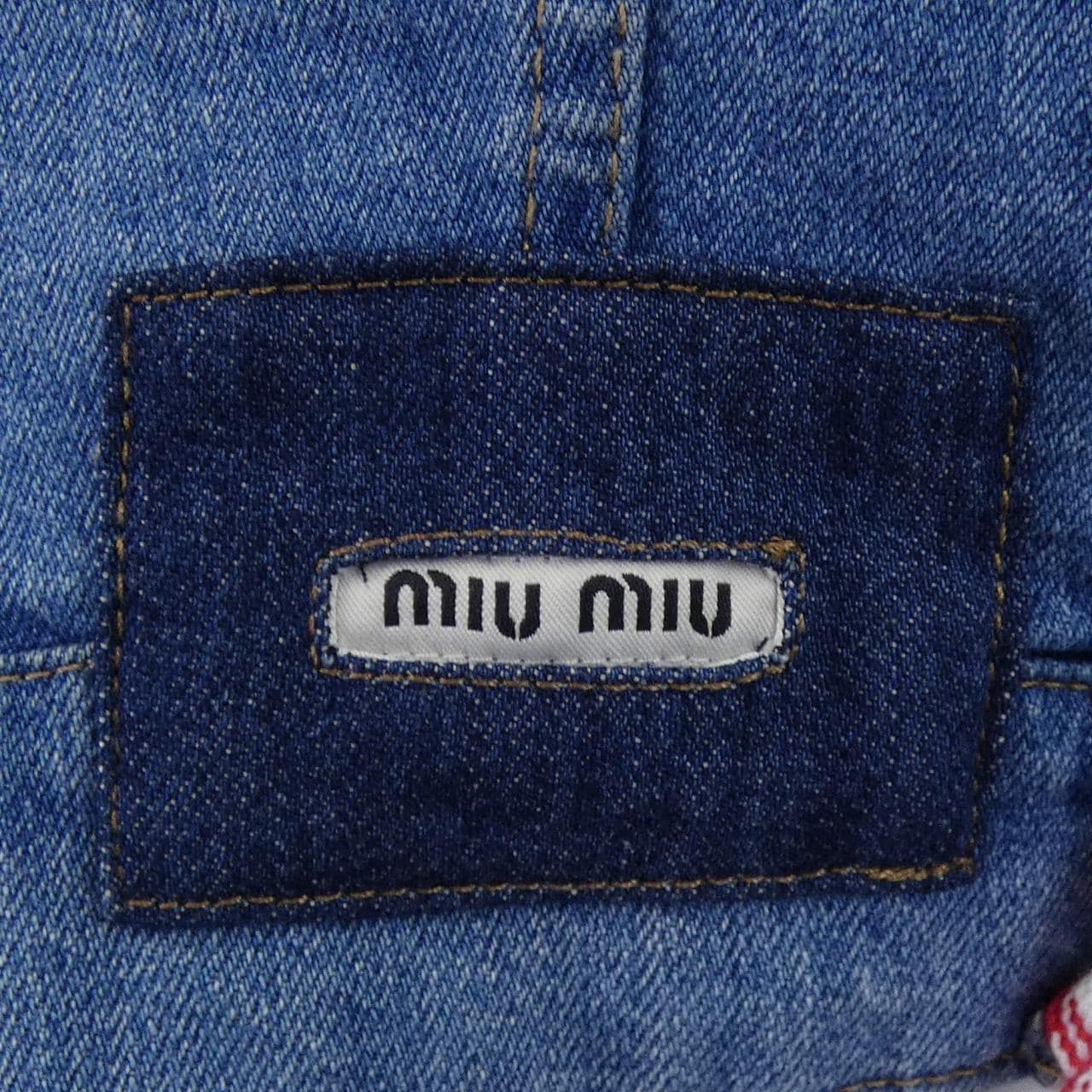 ミュウミュウ MIU MIU GWB040 デニムジャケット