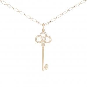 TIFFANY crown key necklace