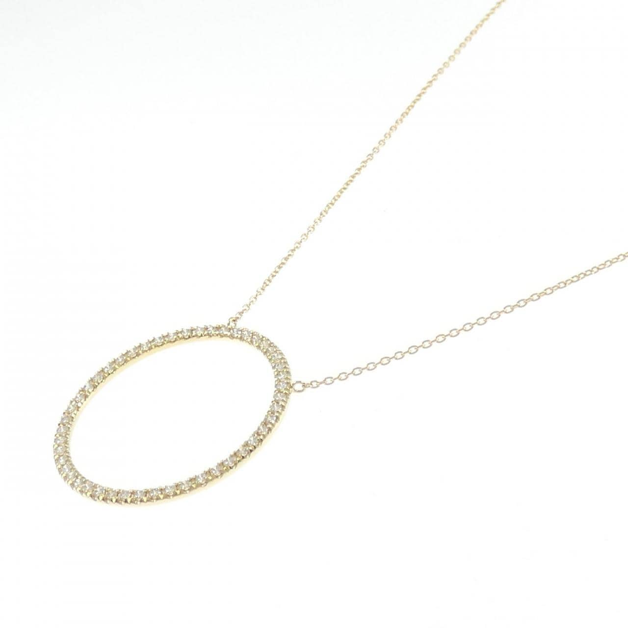 Bijou de M Circle Necklace 0.50CT