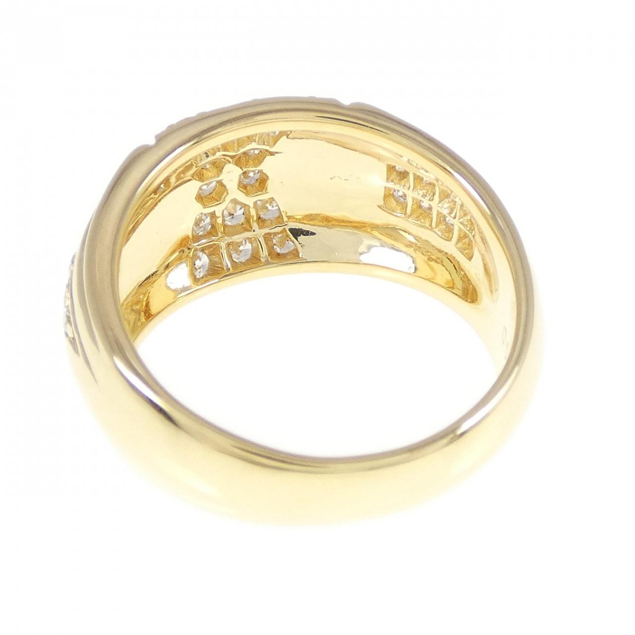 K18YG ダイヤモンド リング 0.51CT