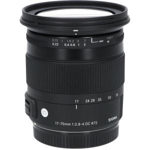 ＳＩＧＭＡ　１７－７０ｍｍ　Ｆ２．８－４　ＤＣ　ＭＡＣＲＯ　ＯＳ　ＨＳＭ　Ｃｏｎｔｅｍｐｏｒ　ＥＯＳ（Ｃ）