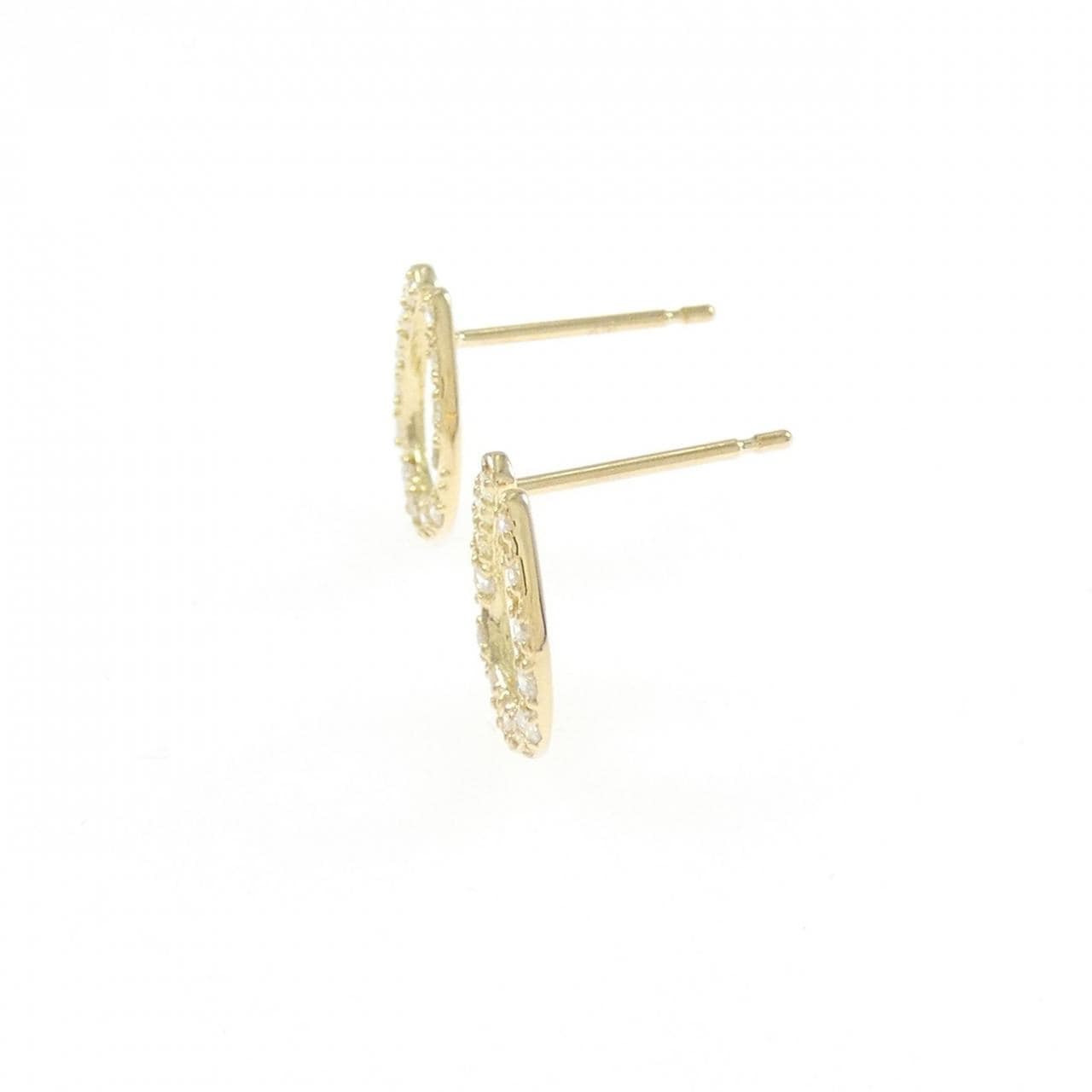 [Remake] K18YG Diamond earrings 0.20CT