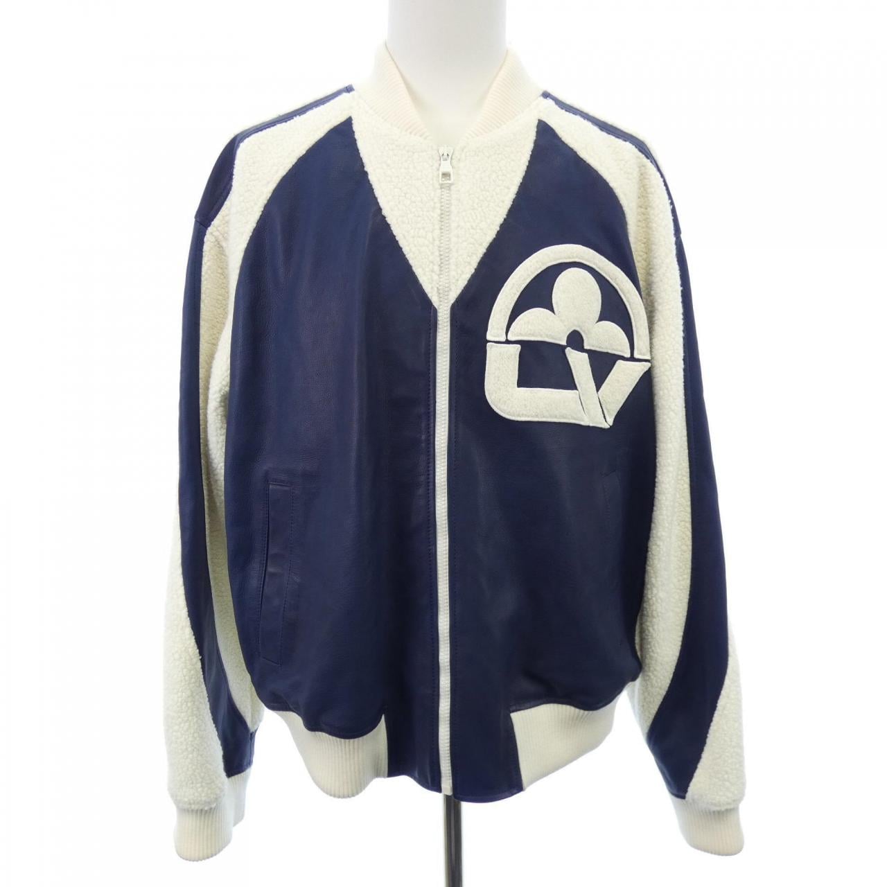 ルイヴィトン LOUIS VUITTON Vuittonフラワーミックスレザーテディ HPL06XZCZ ブルゾン