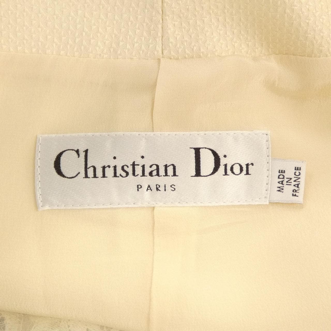 クリスチャンディオール CHRISTIAN DIOR 0C21259C1312 ノーカラージャケット