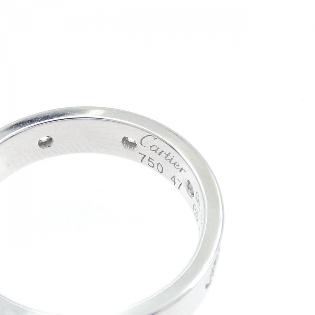カルティエ ミニラブ フルダイヤ リング