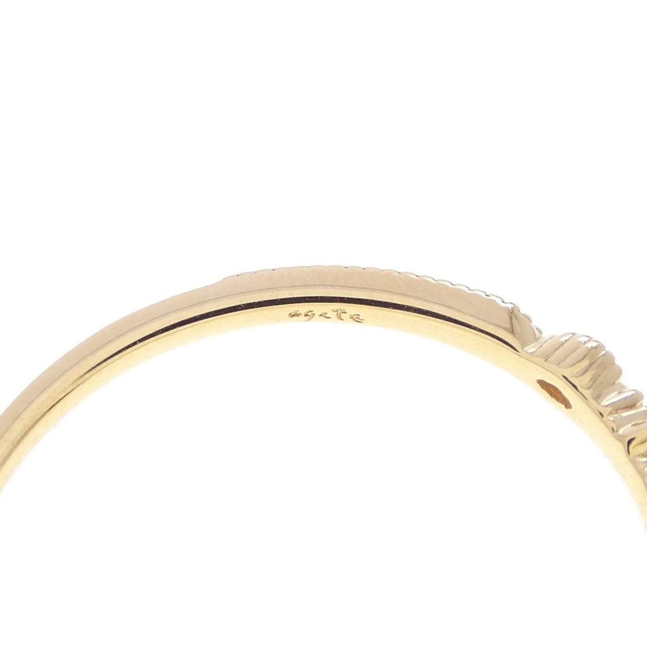 アガット ダイヤモンド リング 0.04CT