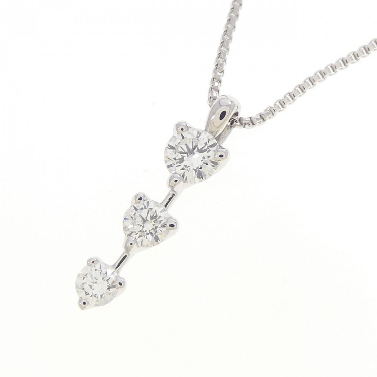 タサキ ダイヤモンド ネックレス 0.23CT