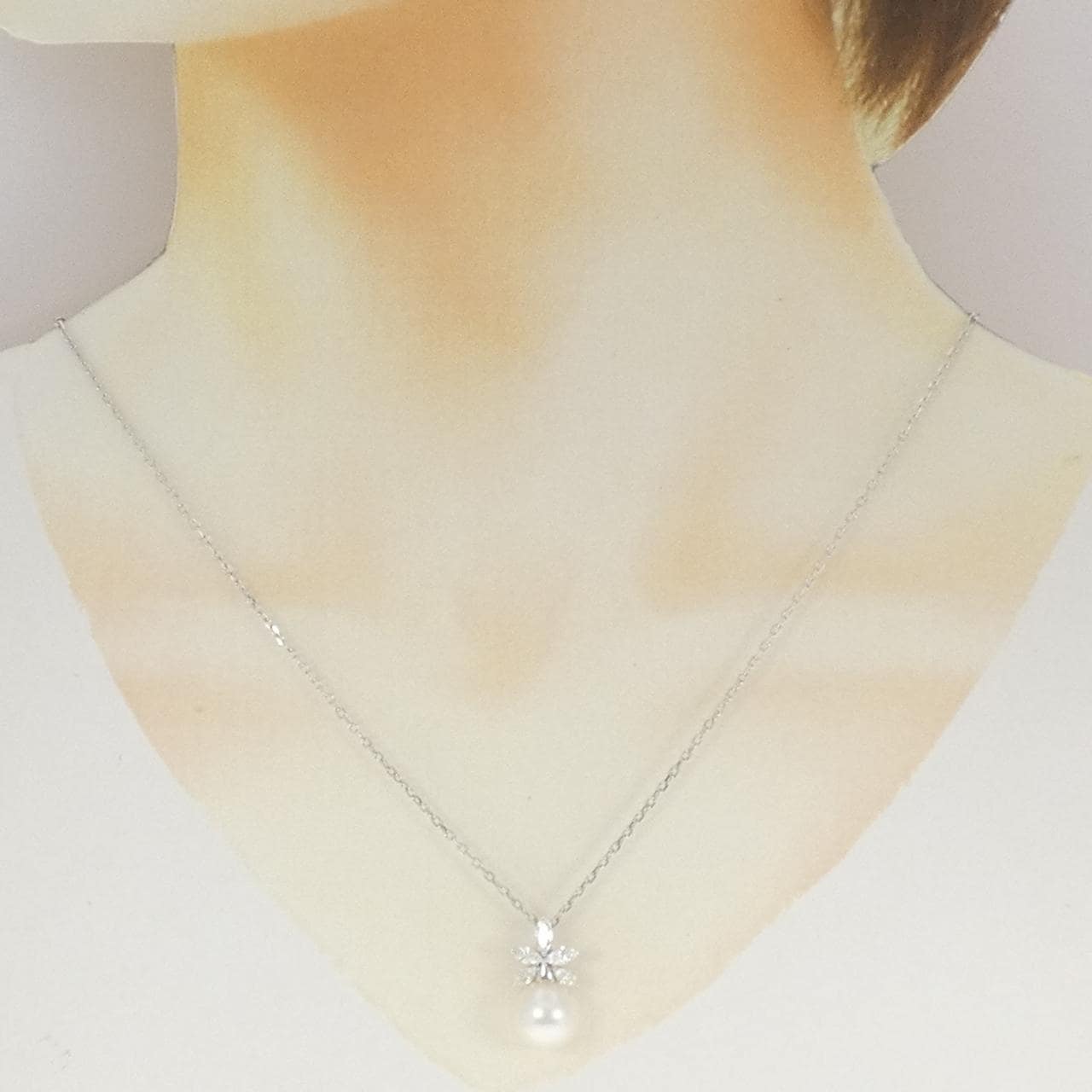 ミキモト  白蝶パールネックレス 10.2mm