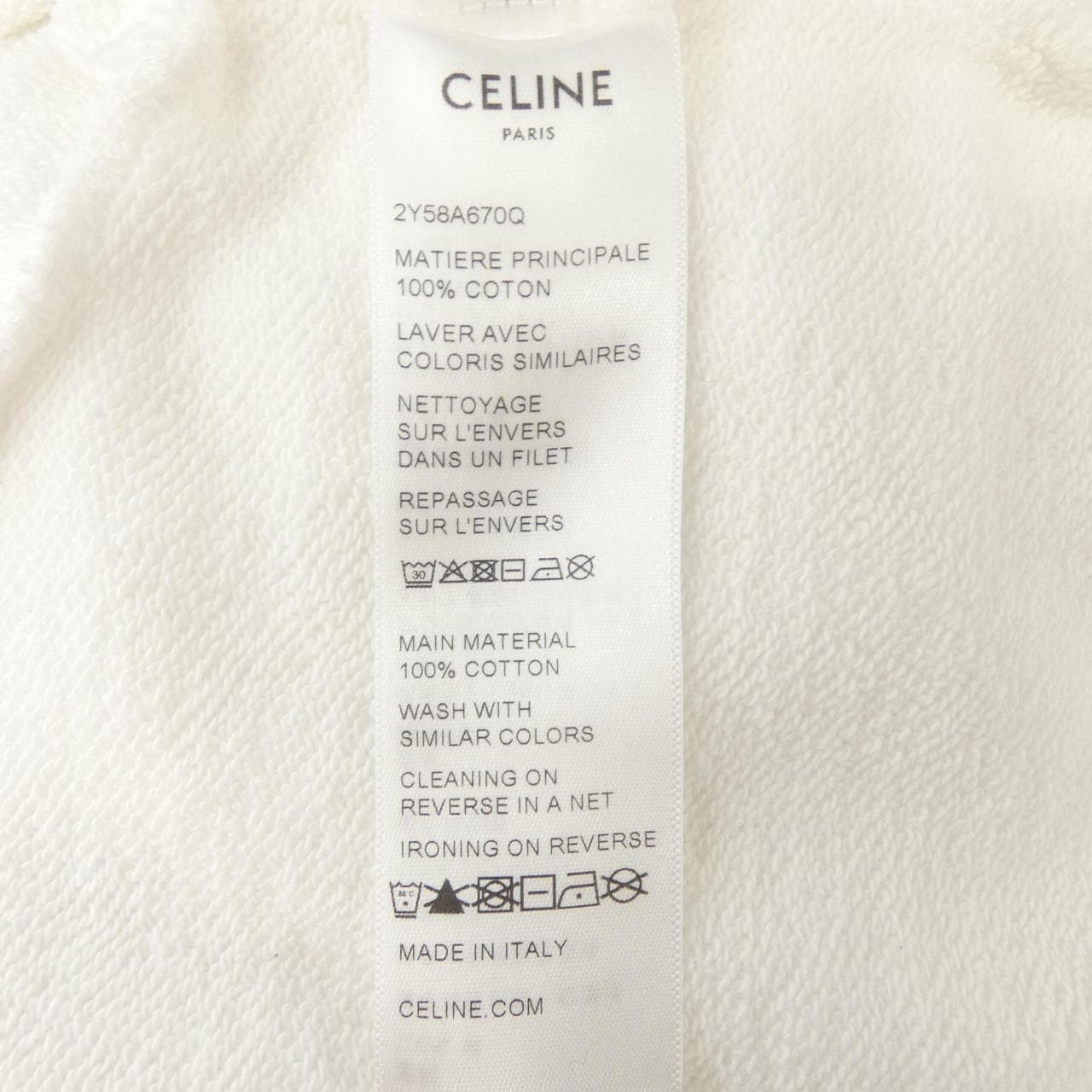 セリーヌ CELINE トリオンフ 2Y58A670Q スウェット