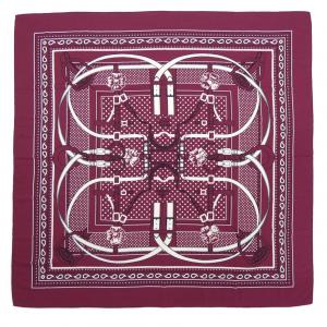 エルメス HERMES GRAND MANEGE BANDANA カレジェアン140. ショール