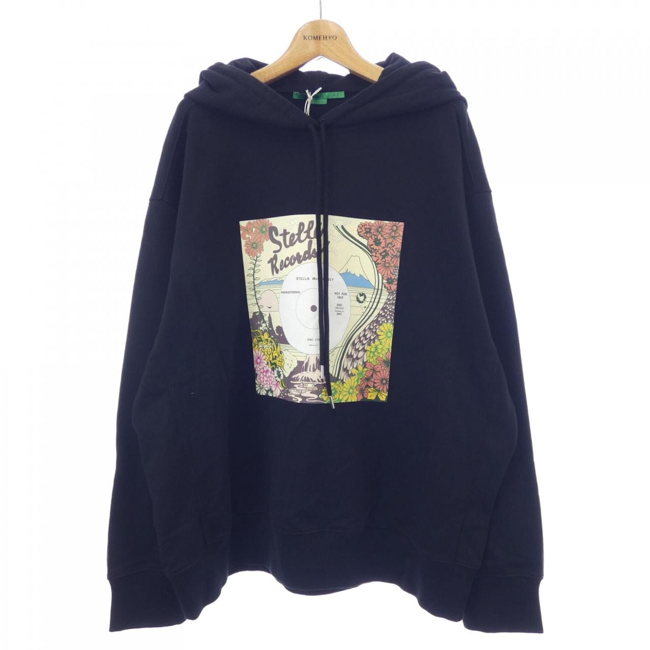 ステラマッカートニー STELLA MCCARTNEY レコードフーディ パーカー