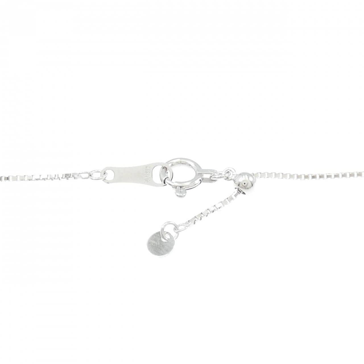 K18WG 黒蝶パール ネックレス 13.2mm