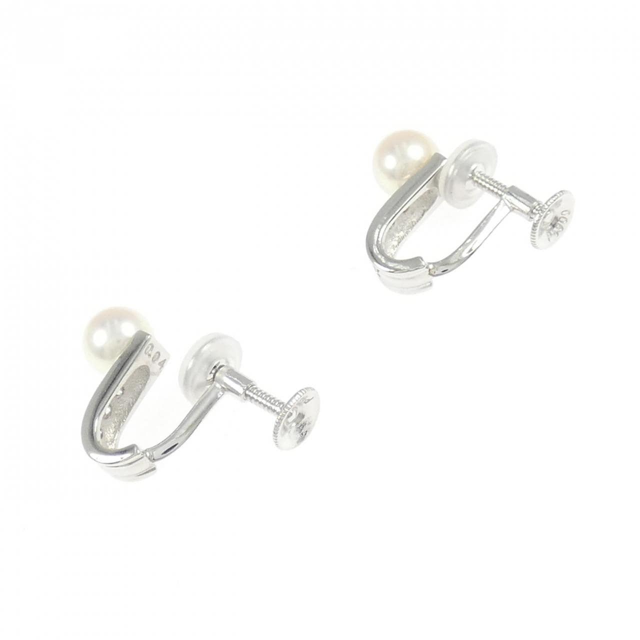 PT900 アコヤパール イヤリング 5.6mm