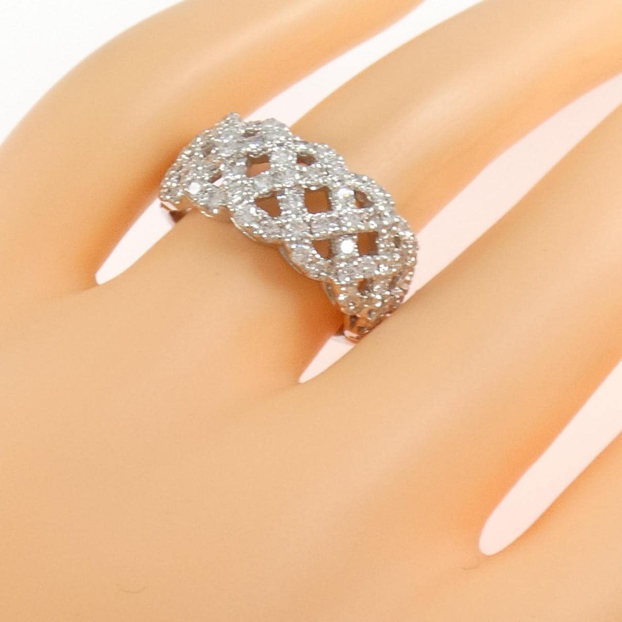 PT900 ダイヤモンド リング 1.11CT