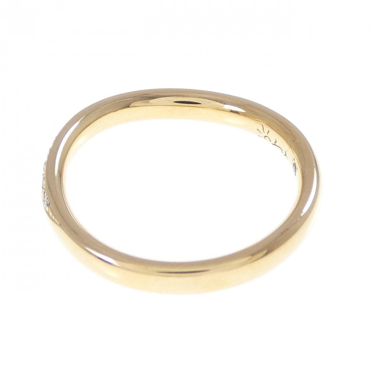 K18YG ダイヤモンド リング 0.16CT