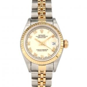 ロレックス デイトジャスト 69173 SSxYG 自動巻 X番