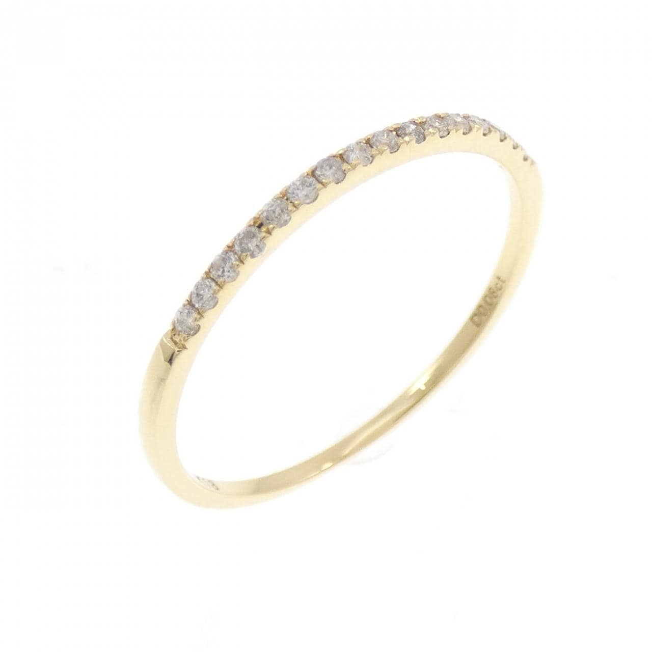 K18YG ダイヤモンド リング 0.08CT