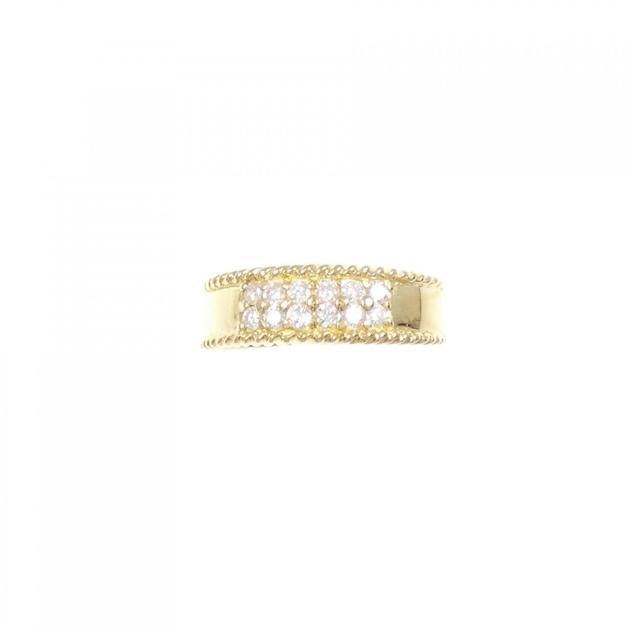 K18YG ダイヤモンド リング 0.22CT