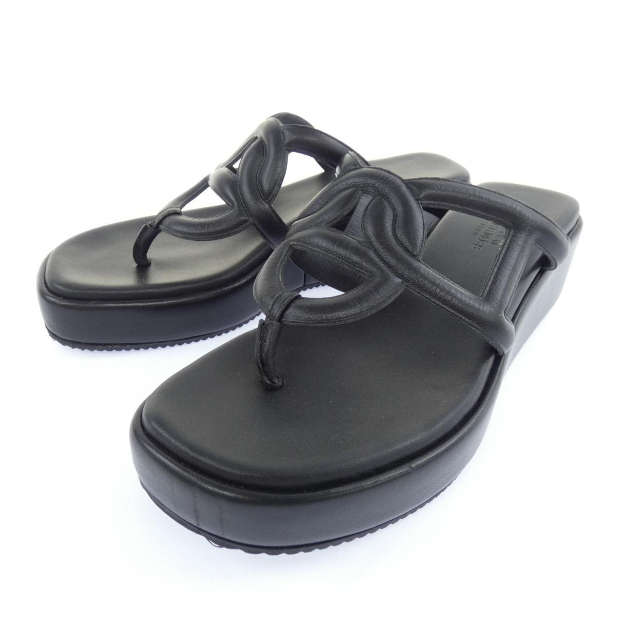 エルメス HERMES ジプシー GIPSY CHAINE D'ANCRE 231083Z サンダル