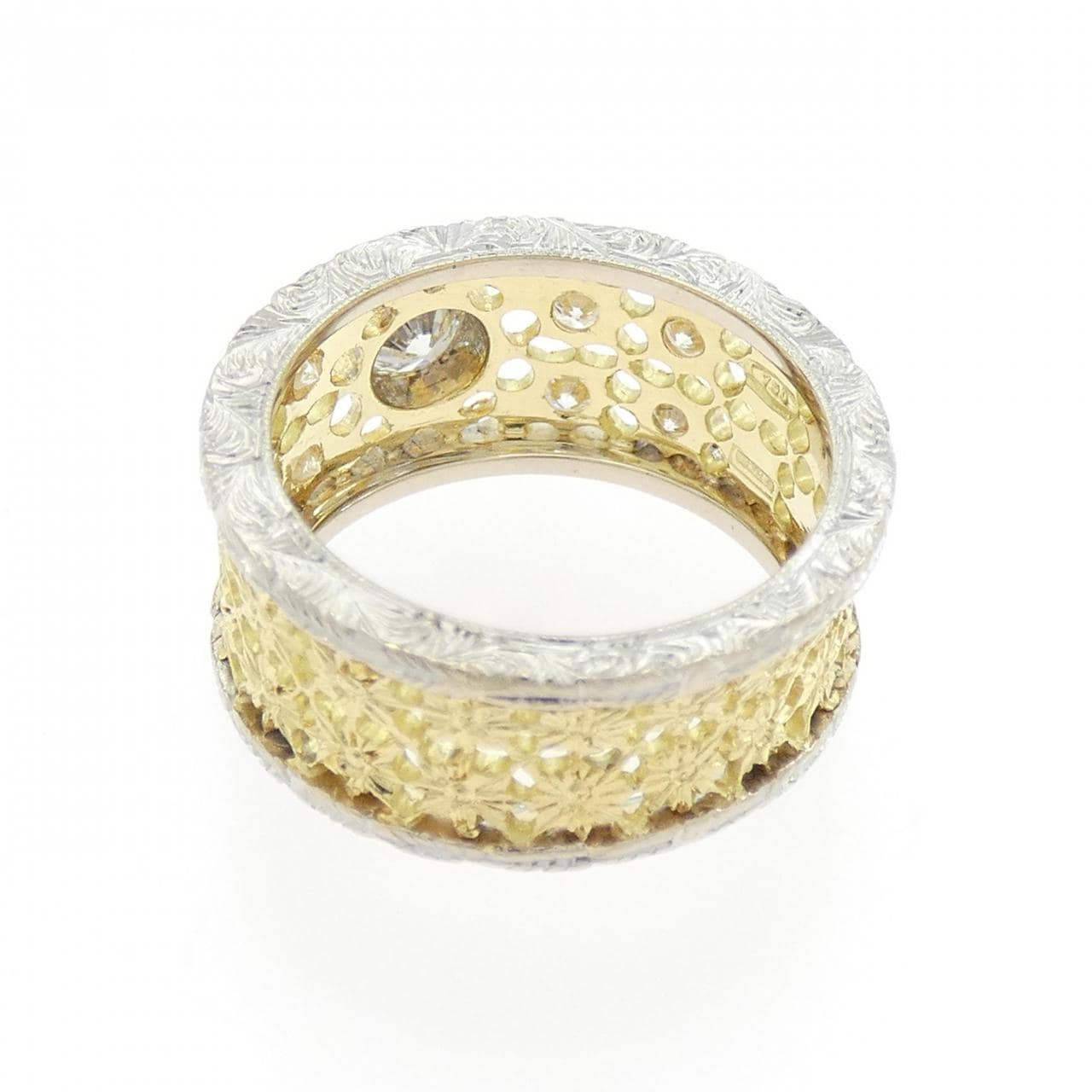 750YG/750WG ダイヤモンド リング