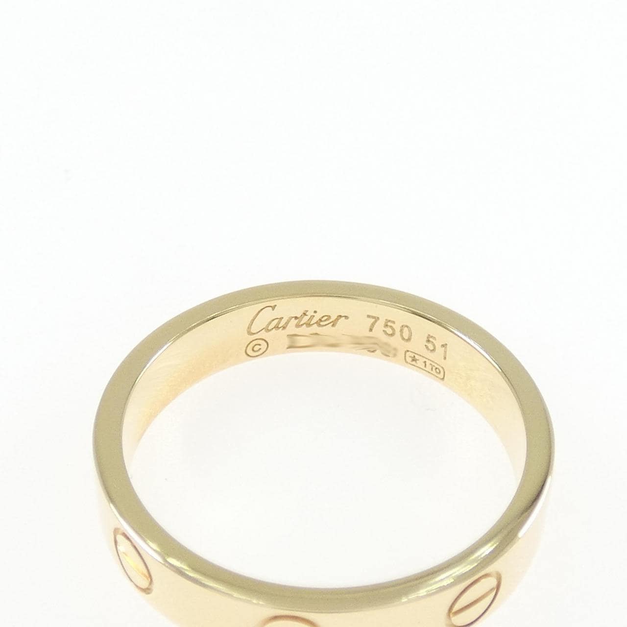 カルティエ ミニラブ リング
