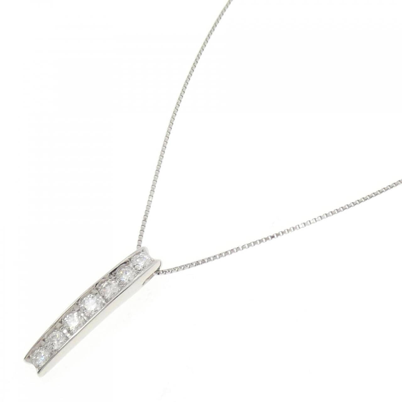 PT900/PT850 ダイヤモンド ネックレス 0.72CT