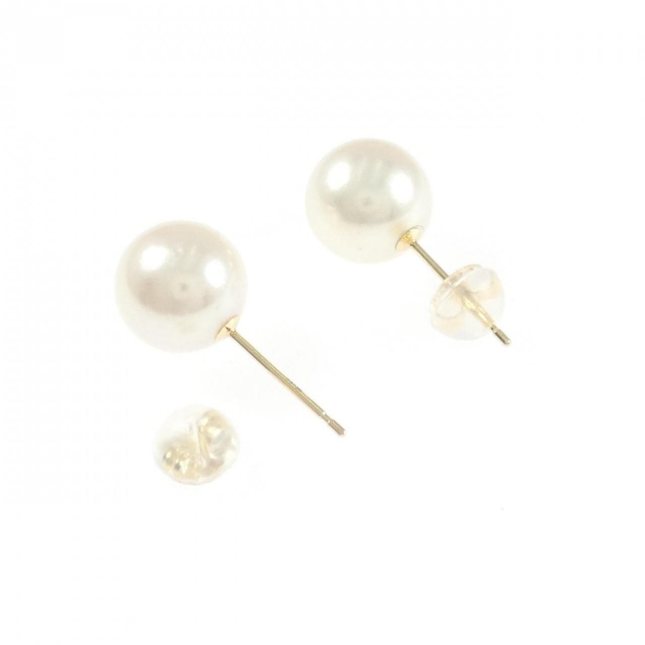 K18YG アコヤパール ピアス 8.5mm